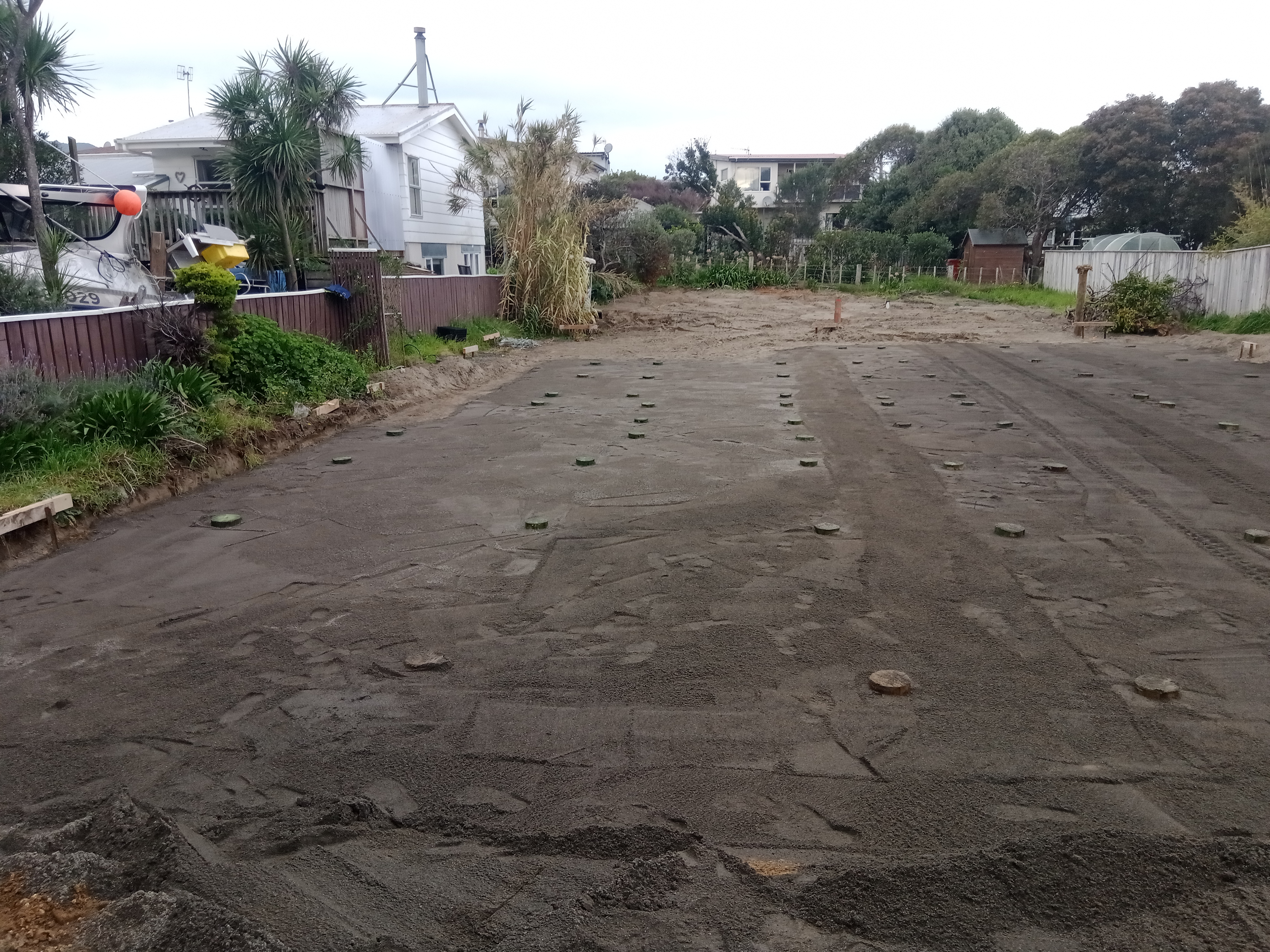 Piling in Waikanae 1